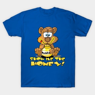 Show Me The Honey Bear Cartoon T-Shirt